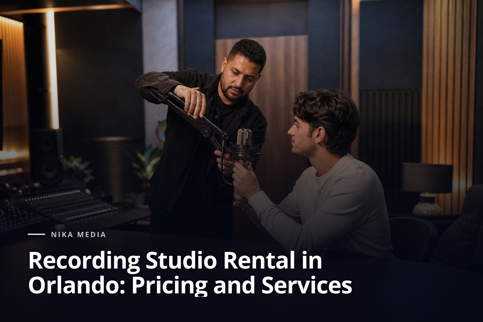 Recording Studio Rental in Orlando: Pricing and Services