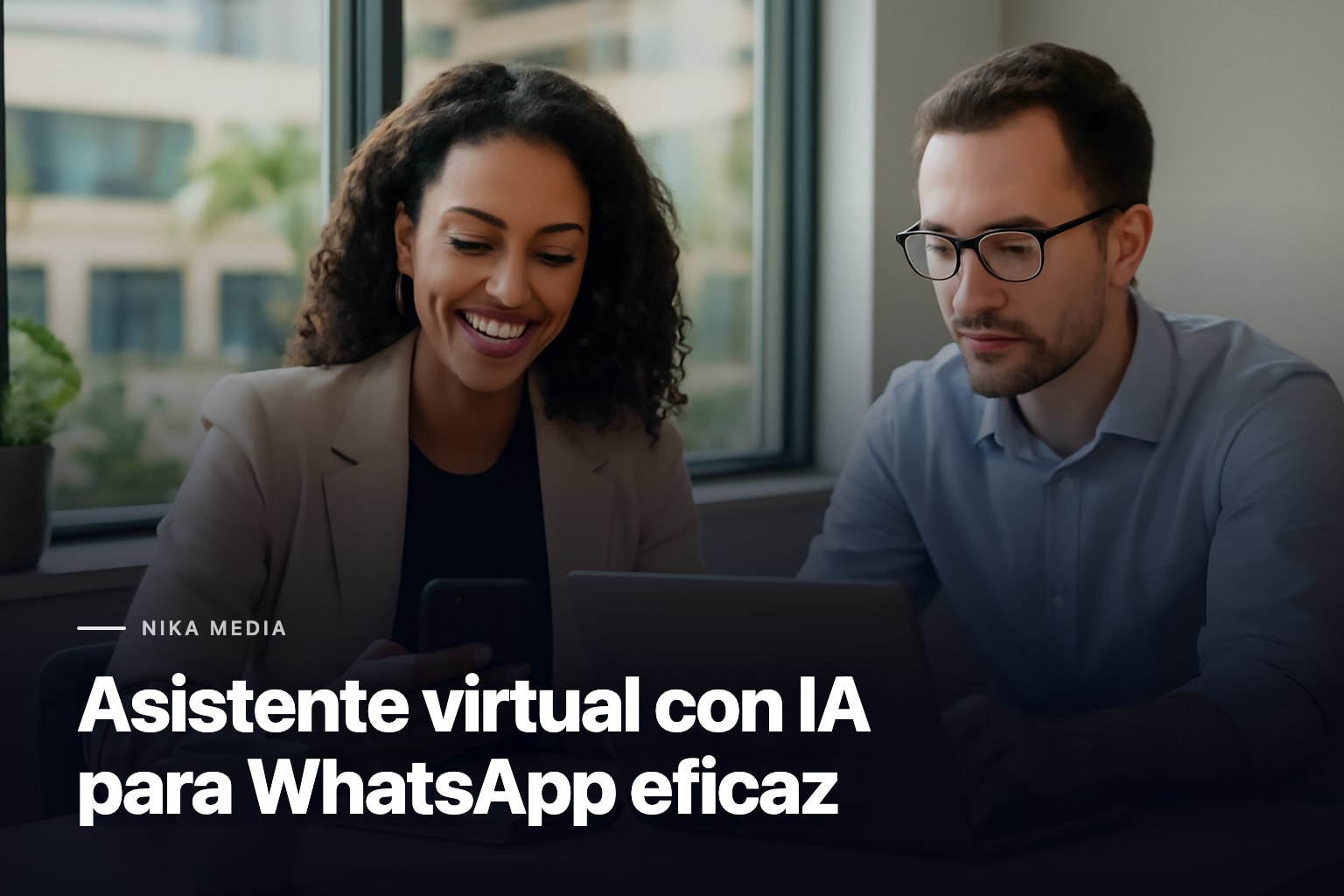 Asistente virtual con IA para WhatsApp eficaz