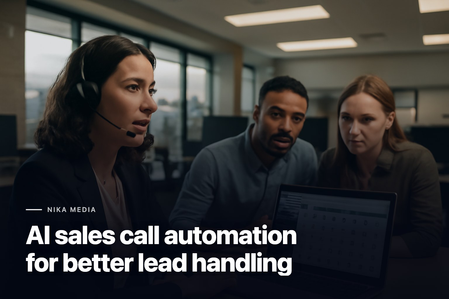 AI sales call automation for better lead handling