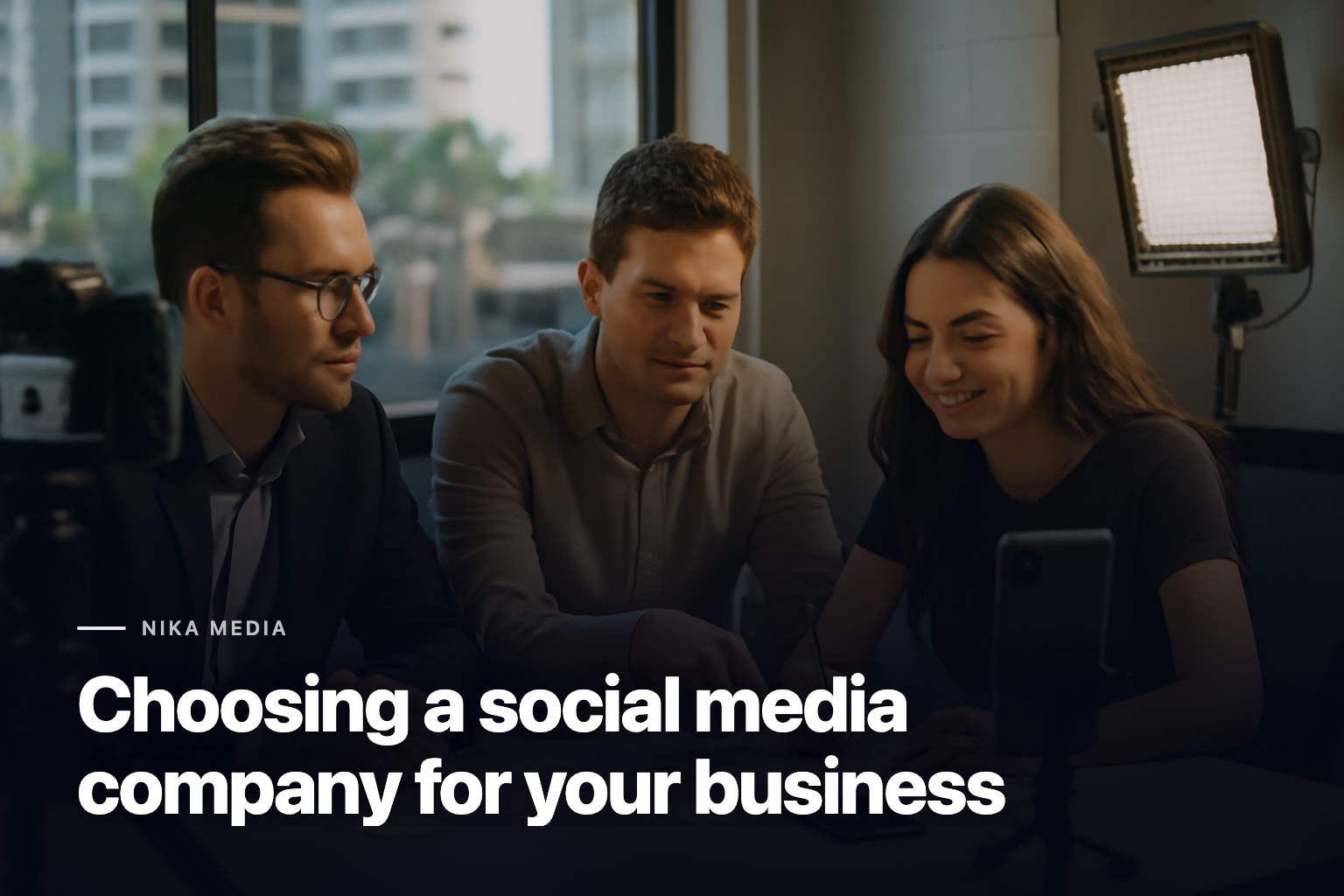 Choosing a social media company for your business