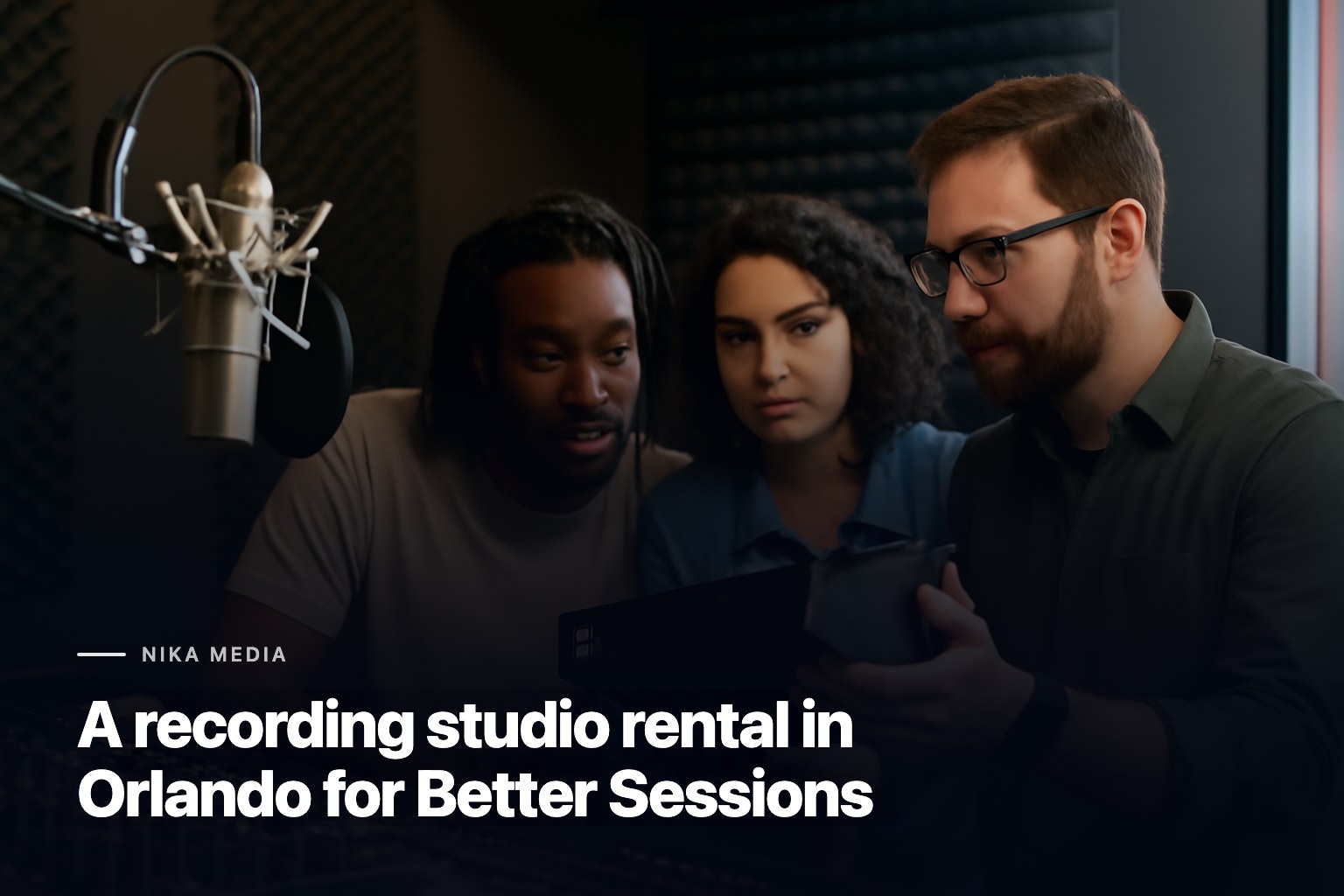 A recording studio rental in Orlando for Better Sessions