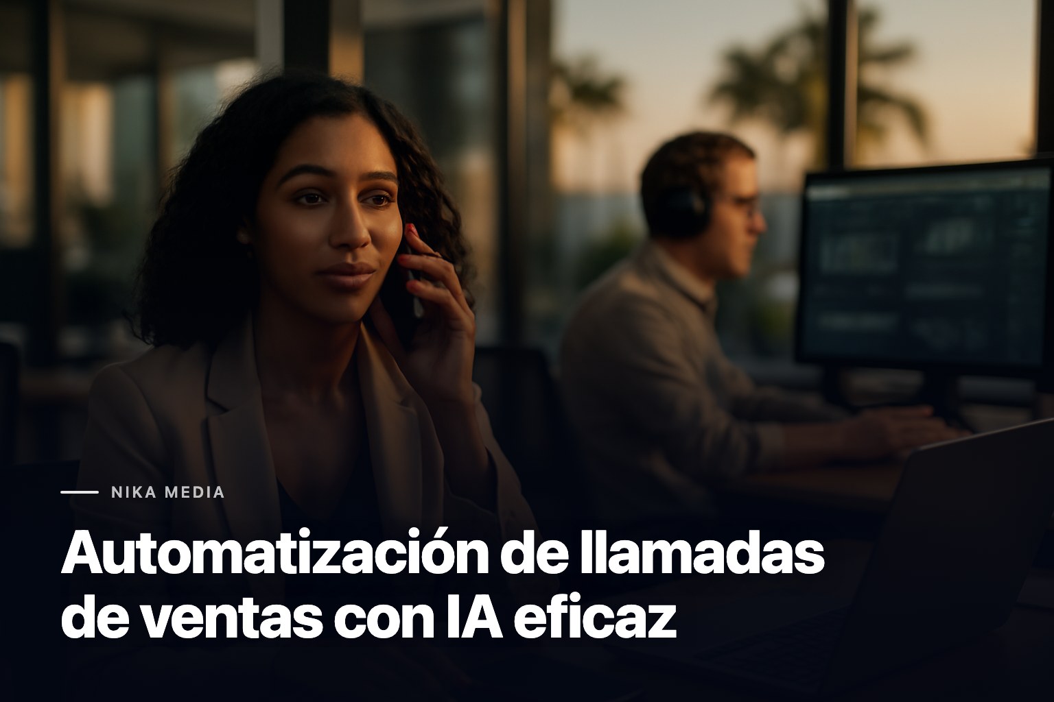 Automatización de llamadas de ventas con IA eficaz