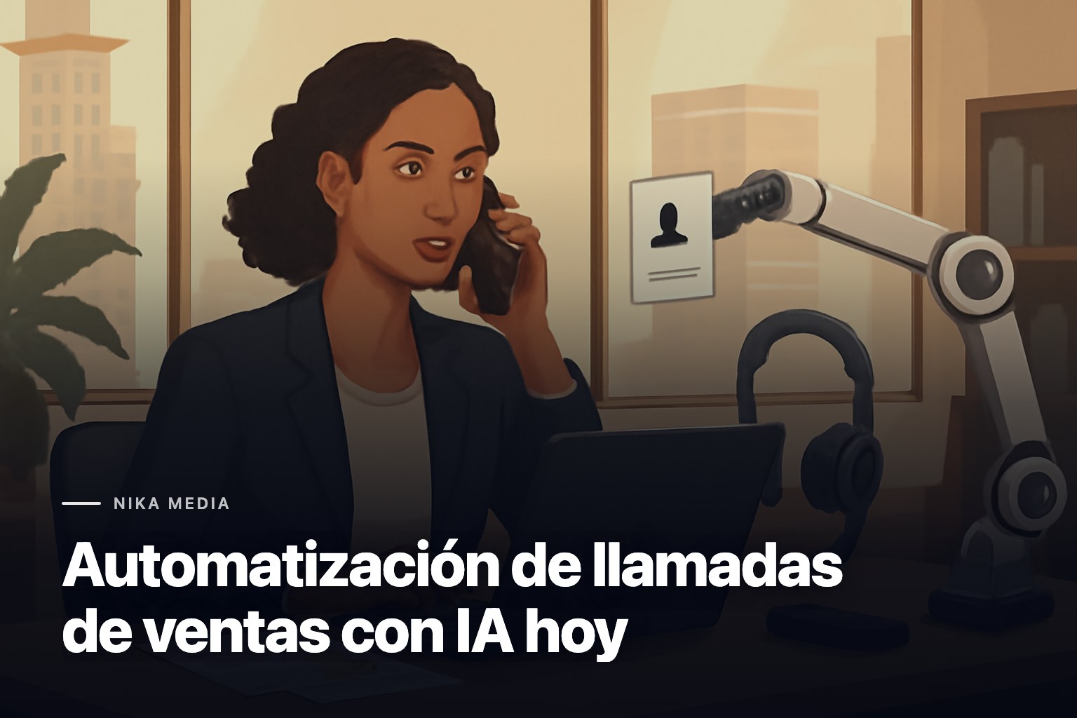 Automatización de llamadas de ventas con IA hoy