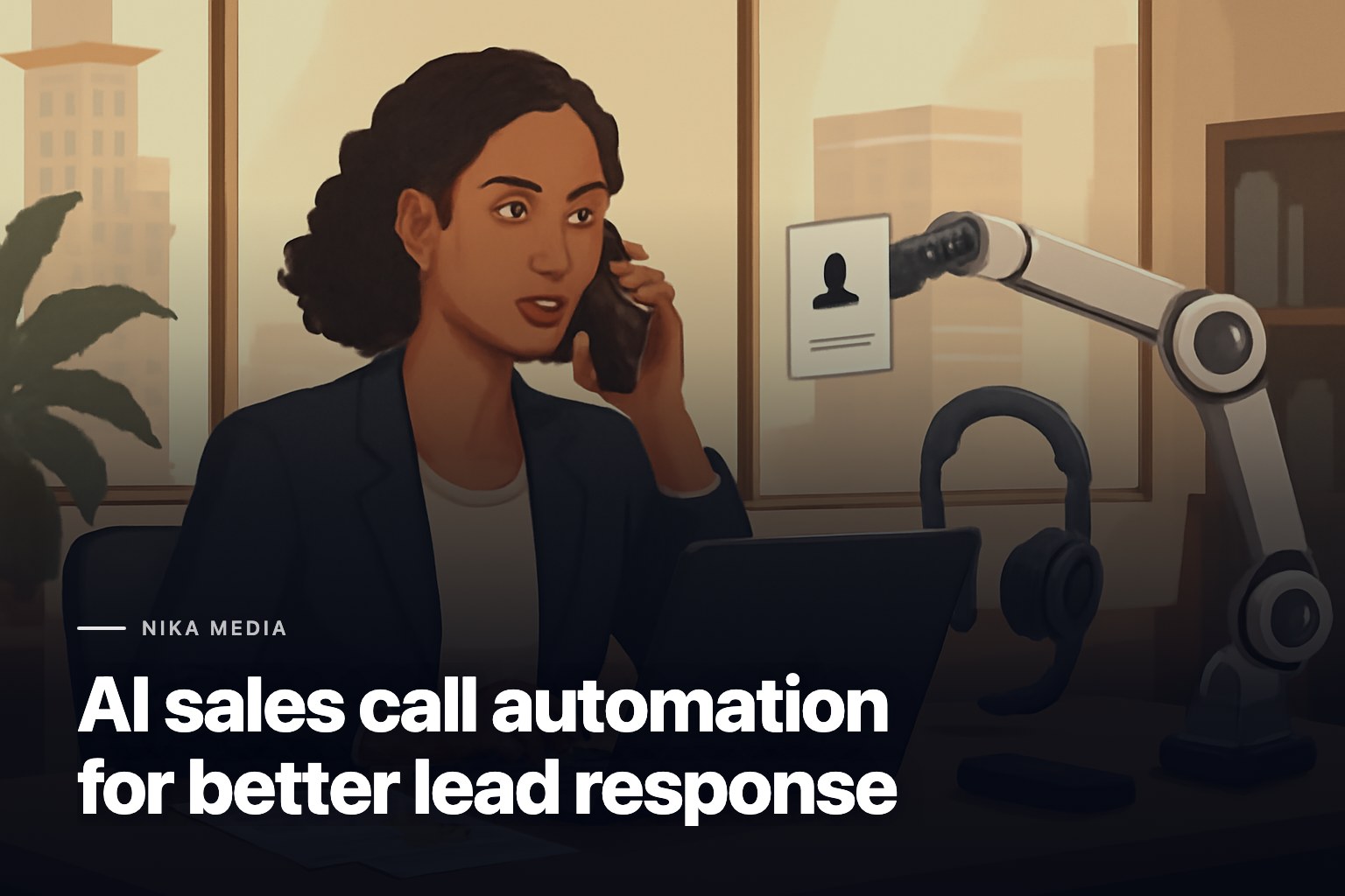 AI sales call automation for better lead response