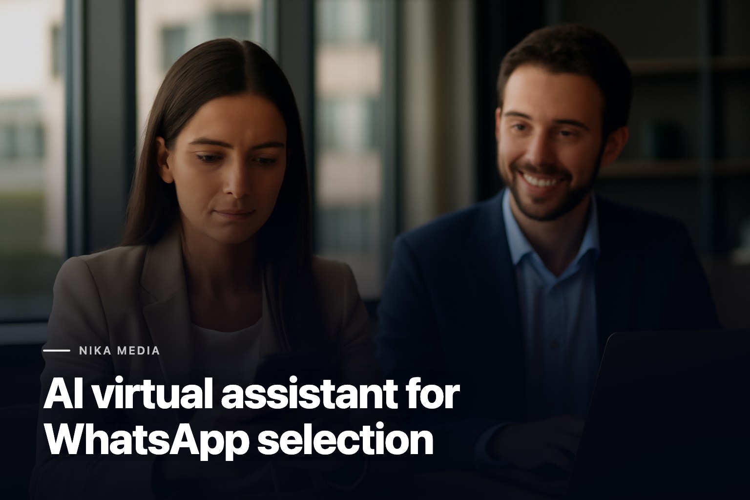 AI virtual assistant for WhatsApp selection