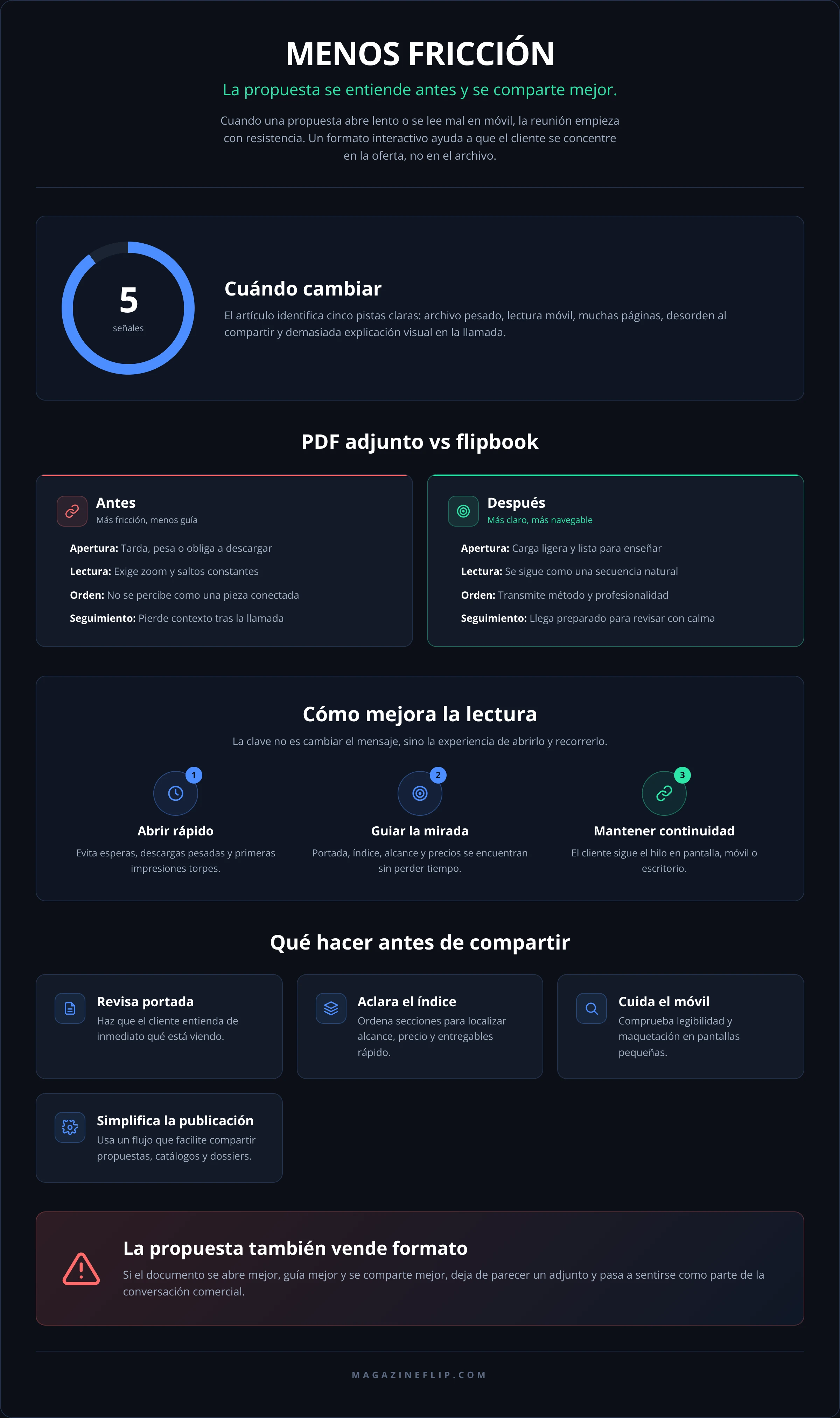 MENOS FRICCIÓN