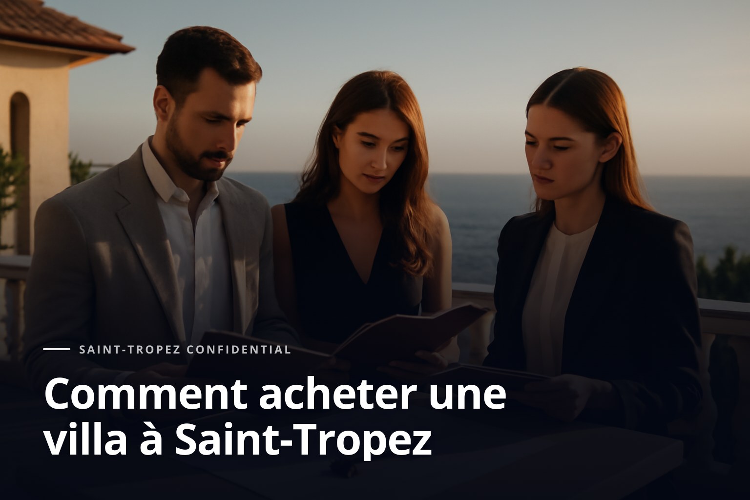 Comment acheter une villa à Saint-Tropez