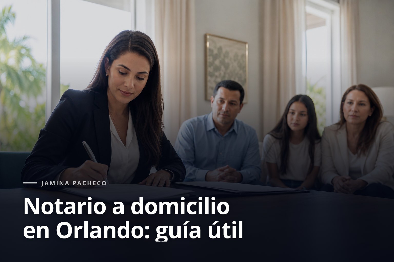 Notario a domicilio en Orlando: guía útil