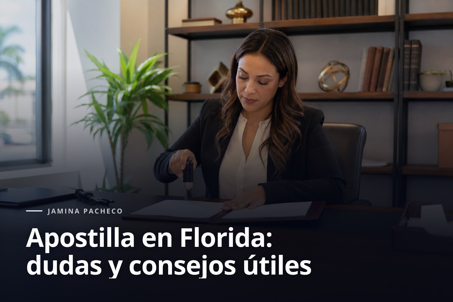 Apostilla en Florida: dudas y consejos útiles