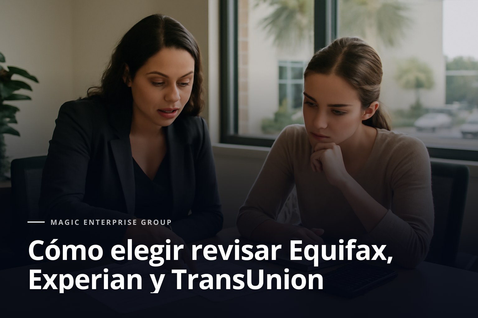 Cómo elegir revisar Equifax, Experian y TransUnion
