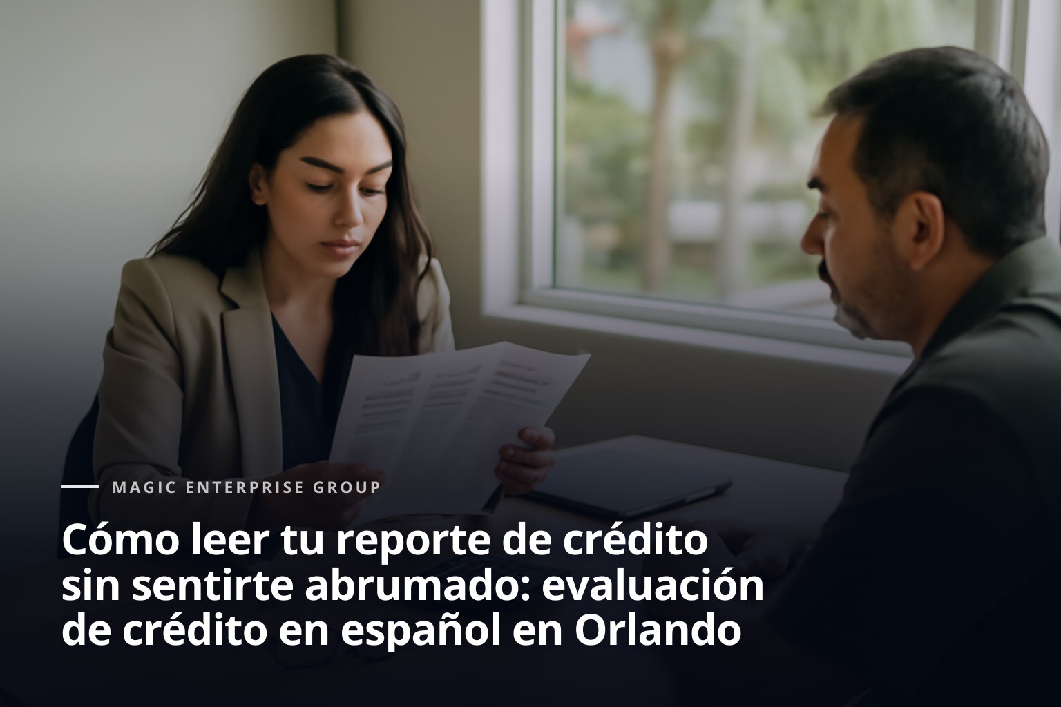 Cómo leer tu reporte de crédito sin sentirte abrumado: evaluación de crédito en español en Orlando